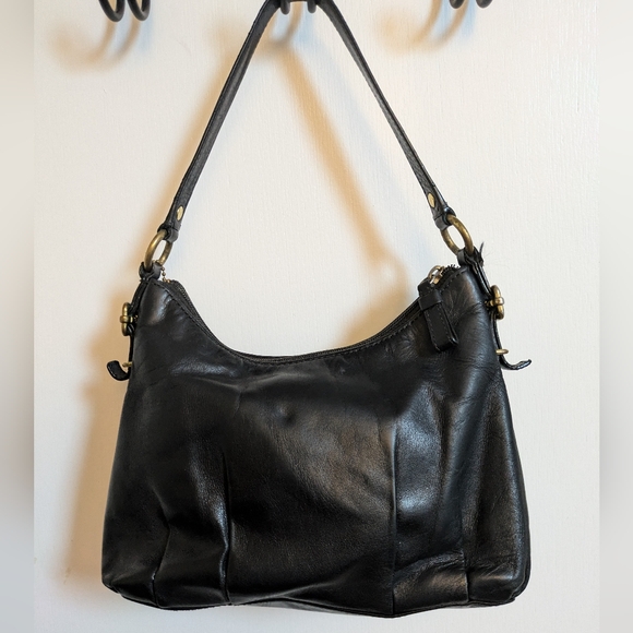 Coach #44371 Black Shoulder Bag - Picture 2 of 9